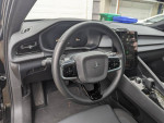 Interior view of a 2021 Polestar 2 AWD with modern dashboard and controls.