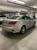 2007 Lexus IS 250 RWD parked in a garage with a clean title and low mileage