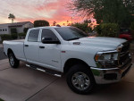 2021 Ram 2500 Tradesman 4WD truck in pristine condition with low mileage, parked in Scottsdale, Arizona