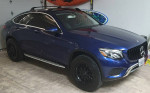 Stunning lifted Mercedes-Benz GLC Coupe with all-terrain tires, in excellent condition and under 64,000 miles.
