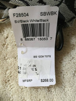 Coach Signature Stripe Tote Shoulder Bag, 28504 - BRAND NEW WITH TAGS