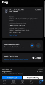 iPhone 15 Pro Max Blue - Unlocked 1TB