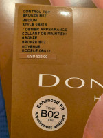 9 bronze medium Donna Karan Panty Hose