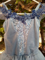 Girls 10/12 ballet dress Weissman Moon Fairies powder blue