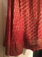XS S MED long dresses; feminine flowing bias cut; Salwar Kameez