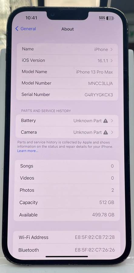 iPhone 13pro Max (AT&T Unlocked)