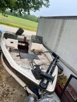 1996 Bayliner Quatum Fish Ski Boat Trailer 120 Force Motor By Mercury