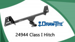 Toyota Prius Class I Hitch Receiver Tube Opening Draw-Tite 24944
