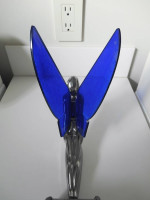 Vintage auto/ car lighted hood ornament