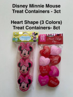 Various Treat Containers for Party Goodies Valentines Easter - 3ct 8ct