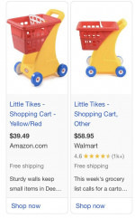 Little Tikes Shopping Cart