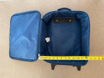 Disney Frozen blue rolling luggage