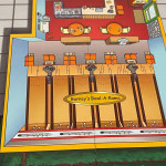 2002 Parker Brothers The Simpsons Clue 2nd Ed replacement game board
