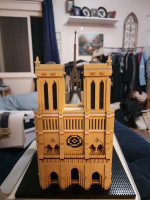 Notre Dame De Paris building block set by Klmei