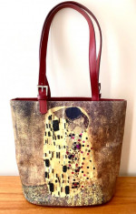 “THE KISS” BY GUSTAV KLIMT WOMEN’S TOTE BAG NWOT