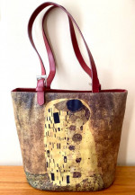 “THE KISS” BY GUSTAV KLIMT WOMEN’S TOTE BAG NWOT