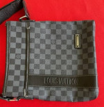 Ladies Novelty Designer brand SLING Bag. - Pre-owned - Black/Gray