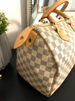 LV Speedy 30 | Damier Azur