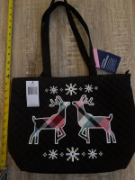 Vera Bradley Black Small Tote - New