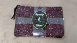 BLINGED SEQUINS PURSES W/MATCHING EARRINGS