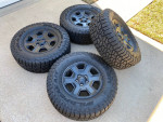 (4) Jeep Gladiator wheels and tires like new