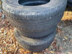 3 Goodyear Wrangler AT 265/70 R16 tires