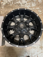 BRAND NEW 20" INCH MAYHEM 8015 20X9 MATTE BLACK WHEELS RIM 6X135/139.7