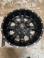 BRAND NEW 20" INCH MAYHEM 8015 20X9 MATTE BLACK WHEELS RIM 6X135/139.7